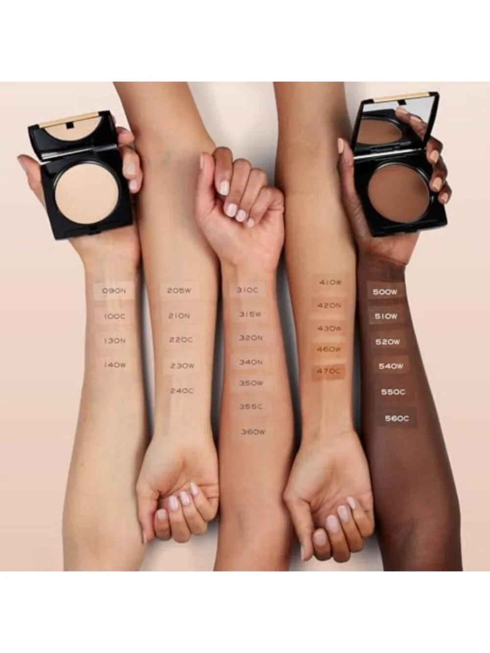 Longwear Powder Foundation - Natural Matte Finish, Flawless Coverage, Versatile